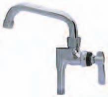 Faucet & Pre-Rinse Accessories FAUCET HANDLES CHROME PLATED DESIGNER HANDLES K50-X117 (1-PAIR) Add-On Faucet extends flexibility of Pre-Rinse Assemblies by providing additional swivel spout