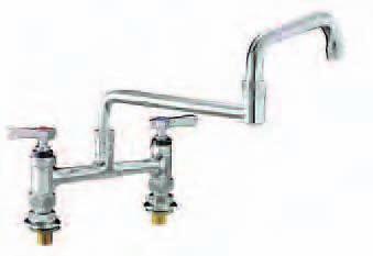 KN57 / KN61 / KN67 SERIES DECK MOUNT FAUCETS with DOUBLE JOINTED SPOUTS ADJ.