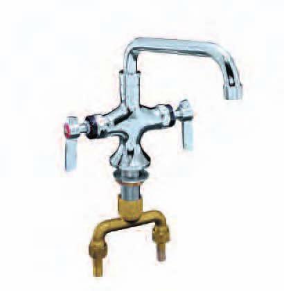 Pantry Faucets KN51and KN64 SERIES SINGLE and DOUBLE PANTRY FAUCETS with SWING SPOUTS SPOUT LENGTH KN51 SERIES DOUBLE PANTRY FAUCETS with SWING SPOUTS KN51-9006 KN51-9008 KN51-9010 KN51-9012