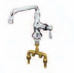 FAUCETS ARE AVAILABLE WITH TEMPERATURE MIXING VALVE. TO ORDER ADD SUFFIX...MV.