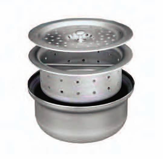Basket and Dipperwell Assemblies BASKET and DIPPERWELL ASSEMBLIES STAINLESS STEEL BASKET ASSEMBLY for BOX PATTERN DRAINS Ideal for.