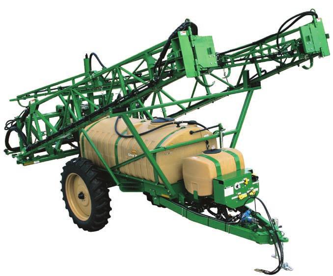 a higher capacity sprayer that can maneuver in tighter spaces in
