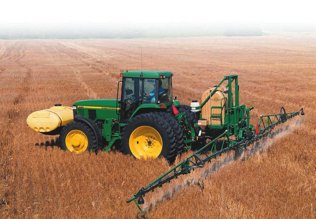 3-Point SPRAYERS & Booms from Great Plains 3-point sprayers and hydraulic fold booms are designed to float over rough terrain and