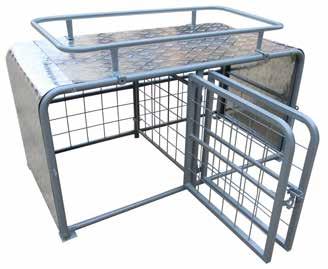 animals Powder coated finish Mounting points for ute trays Easy to build, supplied