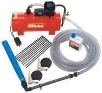 hose and double foam droppers (pictured) 57L: 36m delivery hose and double foam droppers 57 LITRES 1,595 042D-57 16 LITRES 1,045 042D-16S 1L FOAM