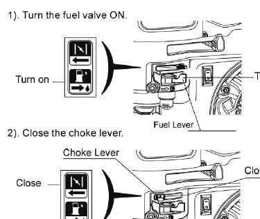 NOTE: In case the engine is warm or ambient