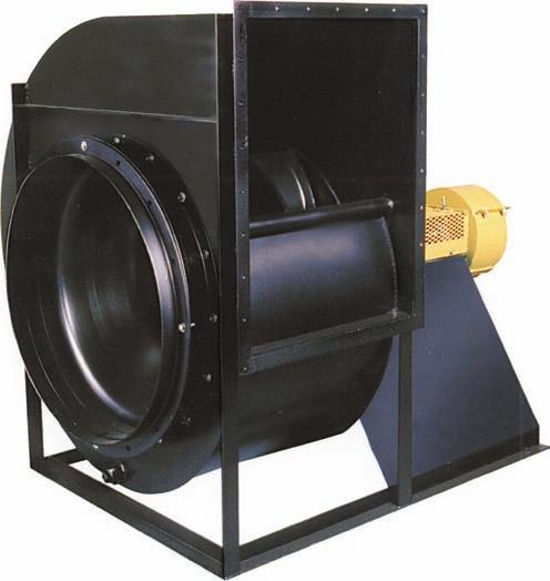 It is available as a packaged fan ready to install. Sizes range from 8-3/4 to 44-1/2 with volumes to 55,600 CFM and pressures to 15".