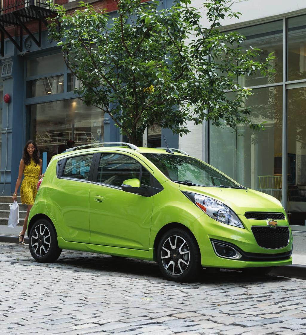 Spark 2LT in Lime. HAVE A CAR IN THE CITY AND LOVE IT. If you re looking for downtown style and uptown smarts, Spark is the perfect fit. Turn heads as you take on narrow streets.