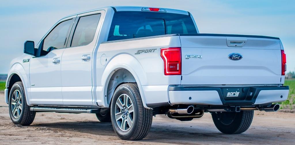 Exhaust System Installation for the Ford F-150 PNs 140693, 140694, 140695, 140696 140697, 140698, 140699, 140700 BORLA PERFORMANCE INDUSTRIES ***** Please compare the parts in the box with the bill