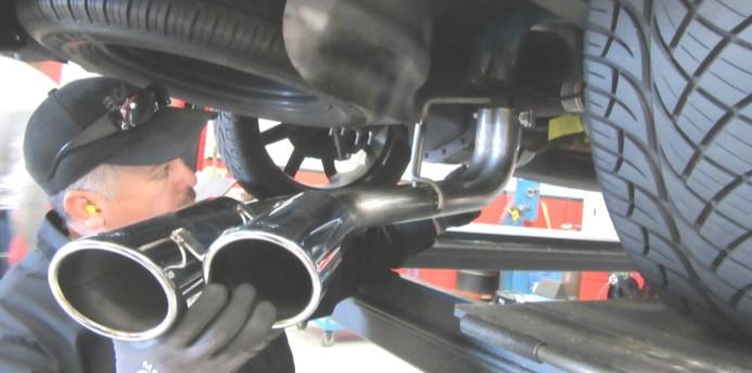 Borla Performance Cat-Back Exhaust System Installation STEPS 5-8 are for Split Rear Exit Exhaust Only. (Dual Side Exit: installation: See STEPS 9-10) 5.