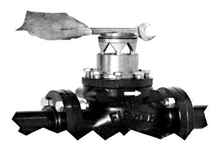 Perform this procedure if inspecting, cleaning, or replacing individual parts in a trim package. Key numbers for the Type 63EG main valve are referenced in Figure 10.