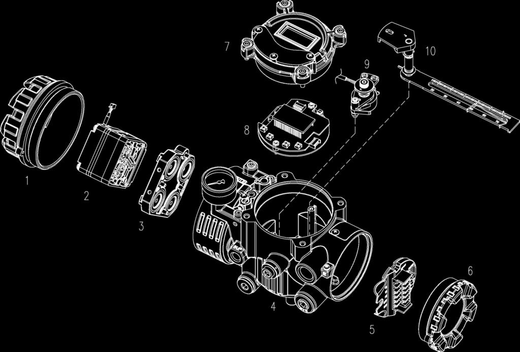 2.7 Parts and Assembly Fig. 2-1: Exploded view 1. Pilot cover 6. Terminal Cover 2. Pilot unit 7.