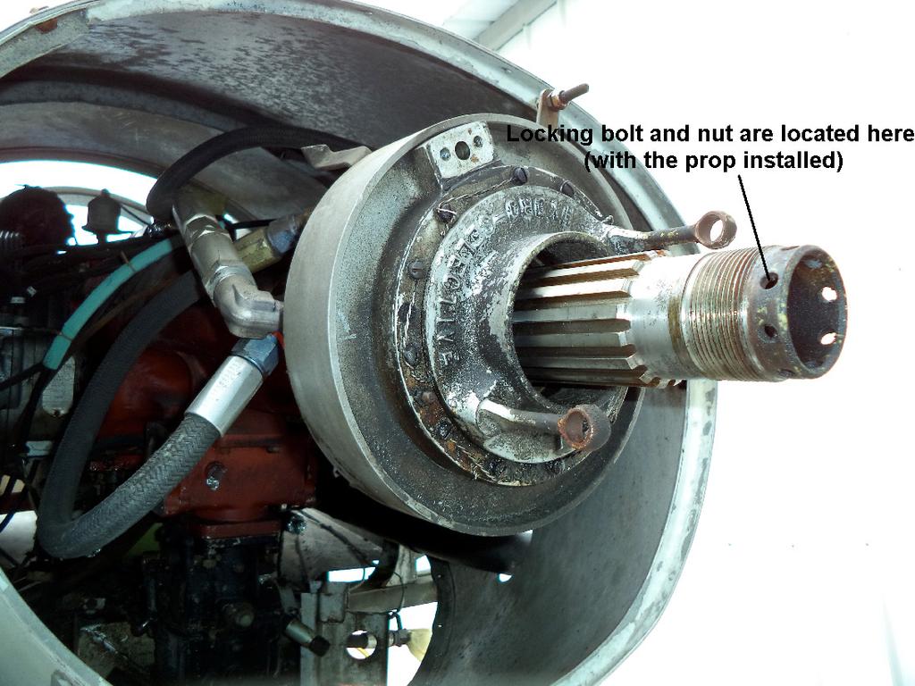 Removing your Two-blade Hartzell HC-12 (?) 20 prop off a Franklin Engine (Or How do I change the prop cylinder O-rings!