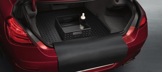 1 Multi-function luggage compartment mat with folding box A visually appealing luggage compartment solution that combines a non-slip, acid-resistant fitted