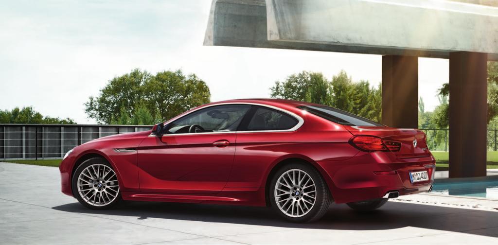 STIRS THE SENSES. ACCELERATES THE PULSE. The new BMW 6 Series. Elegance meets dynamics. Sporty and flowing style complements an exceptional, premium interior.