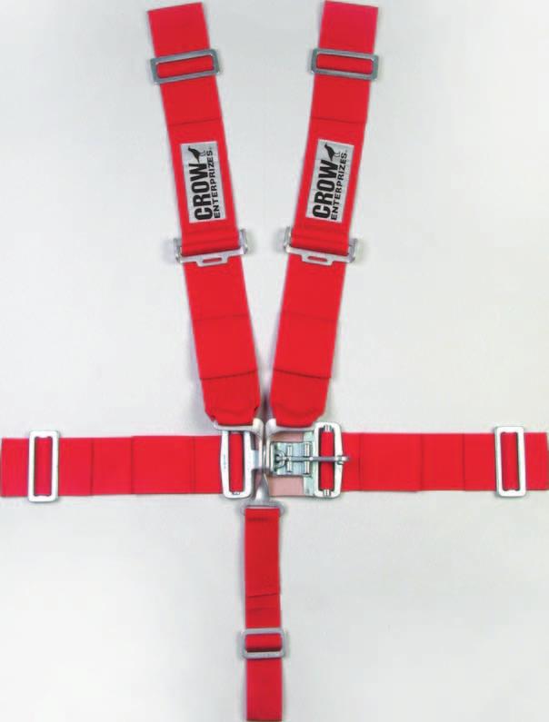 Part #11064 Latch & Link with Built-in Latch Guard 55" Seat Belts Polyester 3 webbing available, black only. Add A following part number. SFI-16.1 Racer Net $79.95 Seat belt bolt in.