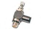 connection, Exhaust (A) M5x0,8 7190 19 19 G1/8 7190 10 10 with push-in connection, - recessed adjustment screw Exhaust (A) 4 M5x0,8 7130 04