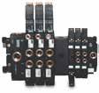 Control Devices & Vacuum Interface Valves - PS1 B Valves High speed poppet type valves 3/2 & 4/2 Electro-pneumatic modules Push-in connections Ø4mm & Ø6mm High performance 15mm solenoids Building