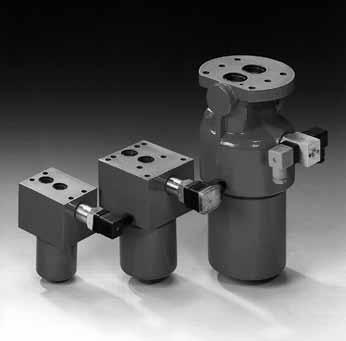 They consist of a filter head and a screw-in filter bowl. DFPF filters are suitable for flow in both directions.