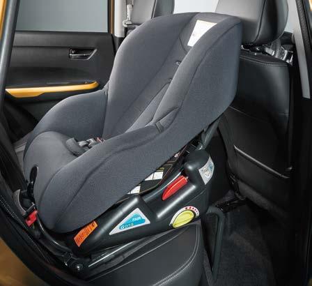 The seat can also be fitted in cars without the ISOFIX system by using the vehicle s 3-point seat belt. Part No.