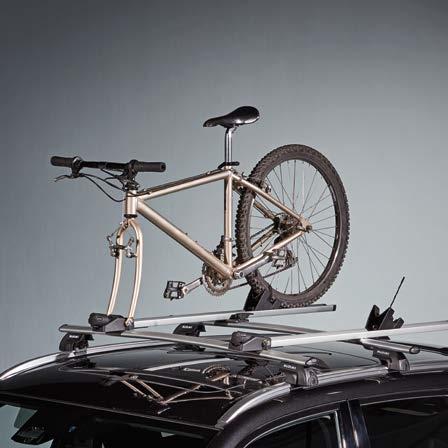 Up to four bike carriers can be combined on the multi roof rack. Own weight: 2.9 kg Max. bike weight: 17 kg Part No. 990E0-59J21-000 1 Please observe the max. vertical load of 75 kg and the max.