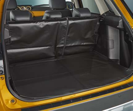 grid is installed, fixed to head rests of rear seats. Part No.