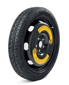wheel 18" (3V0 093 860A) Spare wheel only for vehicles with the 2.