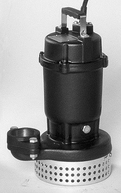 DS SUBMERSIBLE Sump Pump SPECIFICATIONS PUMP Liquid Handled Type of liquid Sump Temperature 0-40 C Pump size: Max solid diameter 5 (50DS); 6 (65DS); 7 (80DS); 8 (100DS) Maximum Submersible depth of