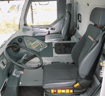 Comfortable Comfortable driver s driver s cab of cab of outstanding outstanding functionality functionality Modern and Modern comfortable and comfortable driver s cab driver s of outstanding cab of