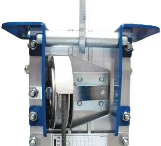 Glass- und Material Lift GML 800+ Safe lifting on wall and ceiling. Adjustable stabilisers as standard for /20 und /25.