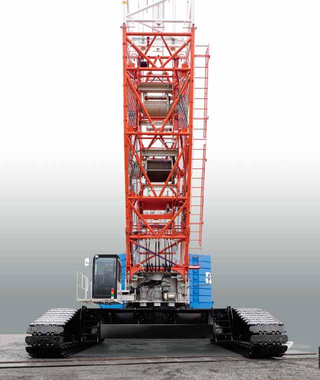 The crane can be operated soothly exactly as the operator would expect, for a supree level of control. This takes the crane s core operations of lifting and traveling to brand new heights.