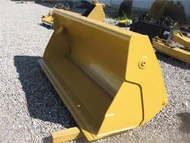 a standard, dozer, clamp or controlled discharge bucket.