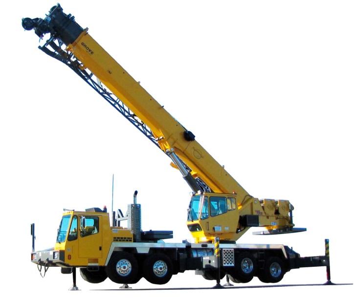 Hydraulic All Terrain Crane Typically they are also equipped with a swing away lattice jib extension which