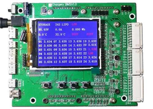 BMS24 for 2S-24S LiPo & LiFe Low power consumption High accuracy 2.8 TFT LCD display Programmable Thanks for your purchasing the BMS24 for your vehicle.