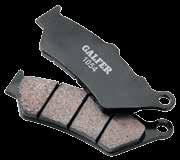 GALFER BRAKE PADS Galfer 054 Semi-Metallic Carbon Compound: Can be used for sport, touring and commuting applications Works well in wet conditions as well as in cold brake conditions Withstands