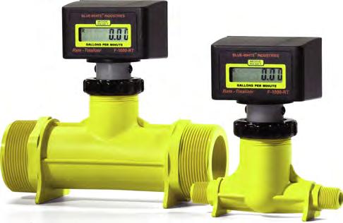 digital flow meters BW DigiMeter F1000 F1000 Series paddle wheel flow meters provide the performance and features of electronic meters, without the need for an external electricity supply.