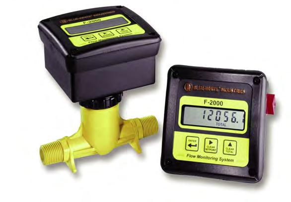 digital flow meters BW DigiMeter F2000 F2000 Series electronic insertion style flowmeters, are well suited for monitoring flow in municipal water and wastewater applications.