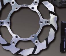 95 KIT OVERSIZE OFFROAD WAVE ROTOR Galfer Wave rotors are made of a proprietary 420 high carbon stainless steel for increased memory retention during heat cycles.