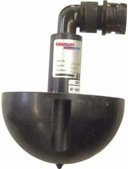 Figure 45 Unipart Rail TPWS aerial 2.9.8.4 The TPWS aerial cable is a flexible cable assembly that connects the underframe mounted junction box to the bogie mounted aerial (Figure 46).