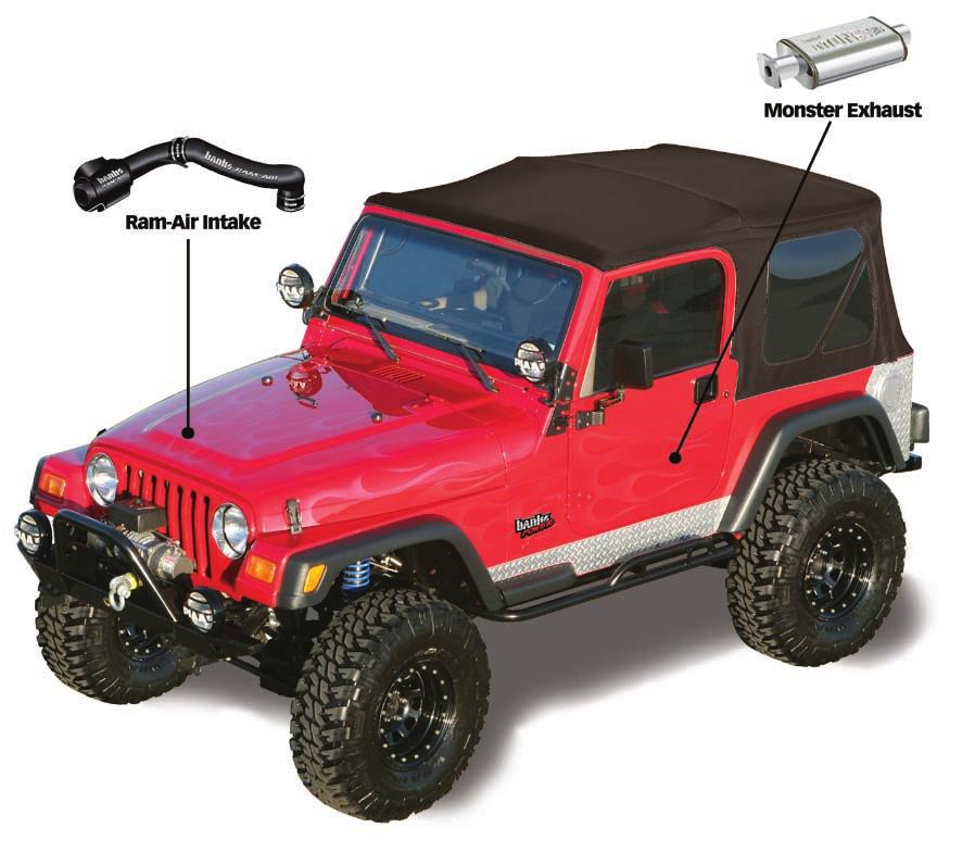 Product available from Banks Power for the 1991-1999 Jeep 4.