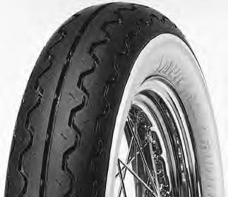 10009 230/60H-15" Blackwall IMPORTANT AVON SAFETY INFORMATION Tire selection must be made in accordance with the specifications of the motorcycle manufacturer Avon never recommends fitting a radial
