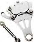 APPAREL SEATS & BAGS 640746 640748 FOOT 640747 (Two Calipers Required for Dual Disc Models) HAND LIGHTING Chrome 4-Piston Brake Calipers These stylish calipers are a great buy because they come