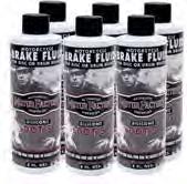 It is a full synthetic blend which is completely compatible with all types of brake fluids, petroleum or synthetic.