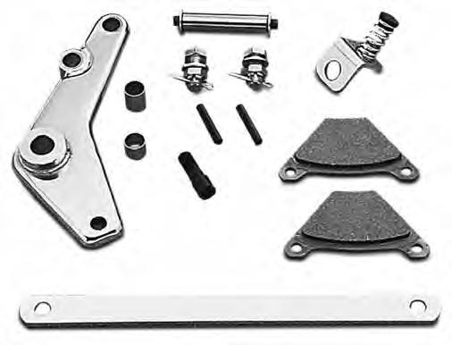 6451 26484 6452 26483 Complete kit 91484 Rear Brake Rebuild Kit This kit contains all the parts necessary to repair worn, rattling banana style rear calipers on FL and