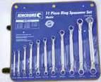LONG DRIVE SPANNER SET 7 PIECE Flex head with reversible gear Sizes 8-19mm K3077 FINE TOOTH