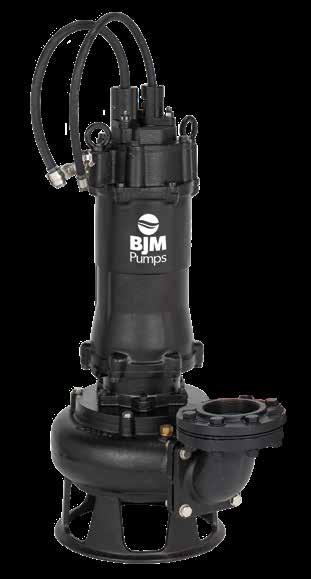 XP-SKG Series - Explosion Proof Solids Handling Pumps Solve your toughest solids handling submersible pump challenges with BJM s patented RAD-AX Dual Shredding Technology.