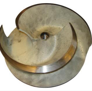 Open impeller Corrosion and abrasion resistant Chrome Moly