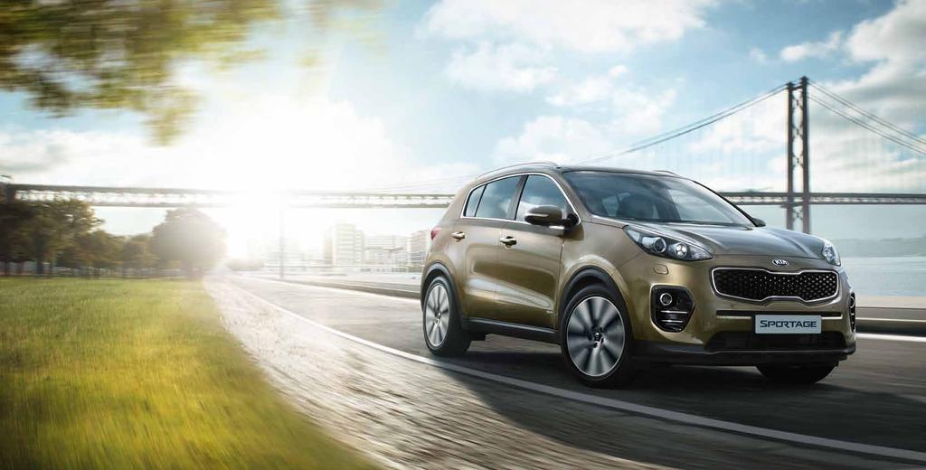 The all-new Kia Sportage For journeys, not just destinations. The all-new Kia Sportage is all about offering you more than you d expect. More breathtakingly distinct design.