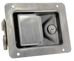 030-0175 Stamped Steel Compartment Latch This compartment latch was designed for light to medium duty storage and compartment doors.