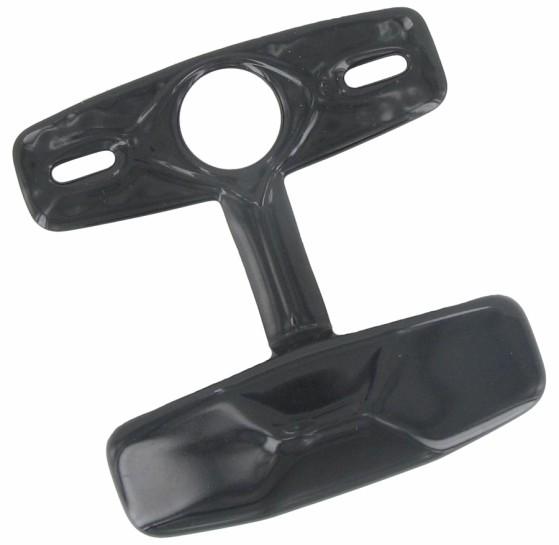 010-0600 Flush Mounted Pop-Up T-Handle This handle was designed for toppers, lift-gate and baggage doors where 1/4 turn cam locking is desired.